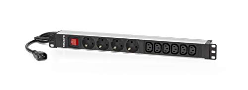 PDU SALICRU SPS 4F+6F PDU SCH+C13/C14 (8 Tomadas) Salicru - Filtros de linha e supressores de surtos - pdu, salicru, spasf+f, sch+c13/c14