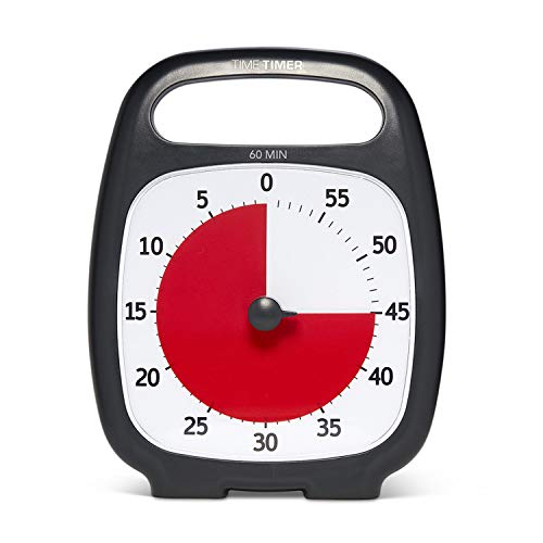 Relógio de Contagem Tempus PLUS 0094922419149 TIME TIMER - Temporizadores de cozinha - contagem, tempo, preto, branco