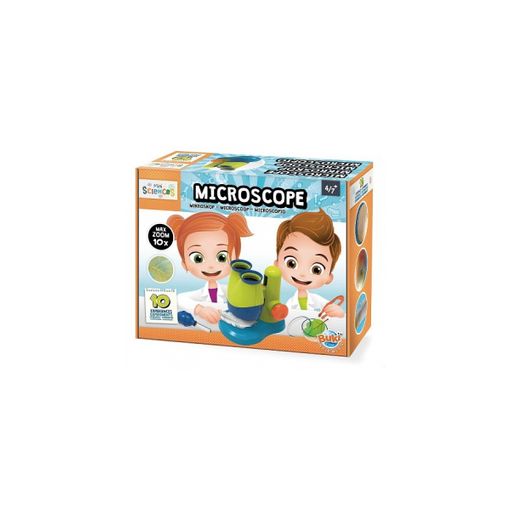 Microscópio Infantil BUKI FRANCE Mini Sciences Buki - Conjuntos de ciência e exploração - microscópio, infantil, buki france, mini sciences, experiências, acessórios