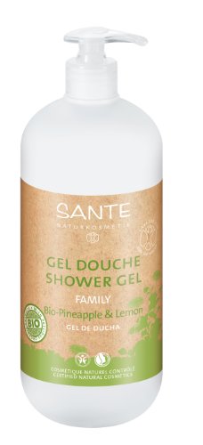 Gel de Banho SANTÉ NATURKOSMETIK Lemon Pineapple Aucune - Banho e corpo - óleo de coco, aloe vera, hidratante, nutritivo