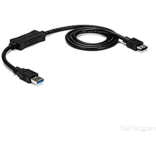 Cabo de Dados STARTECH (USB - eSATA - Preto) STARTECH.COM - Terminais e conectores de fio - usb, esata, preto