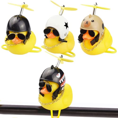 AFASOES Pack 4 Duck Bell Timbre para Bicicleta AFASOES - Campainhas e buzinas de bicicleta - 4 duck bells, timbre, bicicleta
