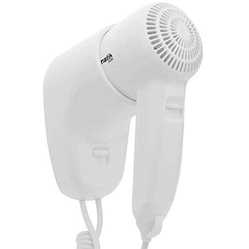 Secador de Cabelo PRIMEMATIK 1300W com Suporte para Parede PrimeMatik.com - Eletrodomésticos - 1300W, suporte para parede