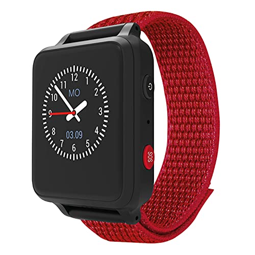 Smartwatch ANIO 5 (Bluetooth - Até 2 dias de autonomia - Vermelho) Anio - Óculos inteligentes - bluetooth, autonomia 48h, recarregável, vermelho