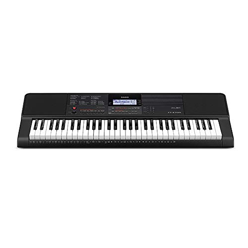 Teclado de Acompanhamento CASIO CT-X700 (61 teclas) Casio - Teclados musicais - 61 teclas, tecnologia AiX, 600 sons, 195 ritmos