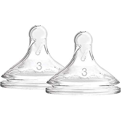 Tetina DR BROWNS OPTIONS+ Silicone Wide Mouth Level 3 HANDI-CRAFT - Bicos e forros para mamadeiras de bebê - silicone, wide mouth, level 3