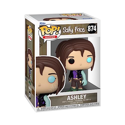Figura FUNKO POP! Games: Sally Face - Ashley Funko - Brinquedos - vinil, 9 cm, figura, caixa