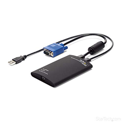 Adaptador STARTECH (KVM - USB A - Preto) STARTECH.COM - Adaptadores usb - kvm, usb a, preto