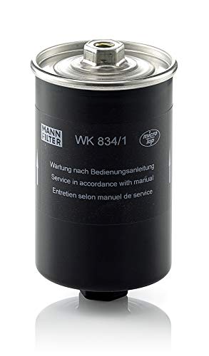 Filtro de Ar para Automóveis MANN-FILTER WK 834/1 MANN FILTER - Sistemas de combustível de veículos automotores - resistente à água, preto
