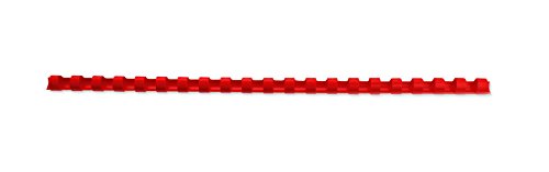 Gbc Combbind Spine 21R 12 Mm Vermelho (Recondicionado Como Novo) GBC - Pentes e espiras de encadernação - vermelho, 12 mm, 21 anéis, 90 folhas