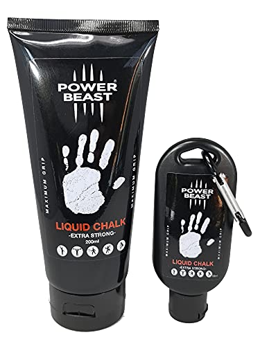 Magnésio Power Beast Liquid Chalk 50 Ml Power Beast - Levantamento de peso - magnésio, chave de calcário líquido, 50 ml