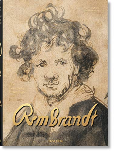 Livro Rembrandt. The Complete Drawings And Etchings de R.M. (Inglês) Erik Hinterding - Livros - rembrandt, desenhos, gravuras, coleção completa