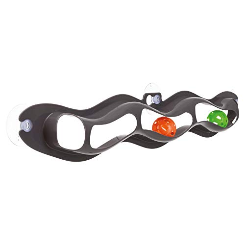Brinquedo para Gatos TRIXIE Fix & Catch (Tam: 45cm) TRIXIE - Brinquedos para gatos - fix & catch, 45cm, ventosas, bolas com sons