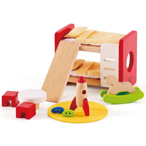 Casa para Bonecas HAPE (Idade Mínima Recomendada: 3 anos) HAPE - Acessórios para casa de bonecas - casa, bonecas, 3 anos, madeira, criatividade