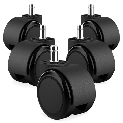 Rodas para Cadeiras RAVN HAMAN 5 Rodas Castanho Semexo - Rodízios - cadeira, 5 rodas, castanho