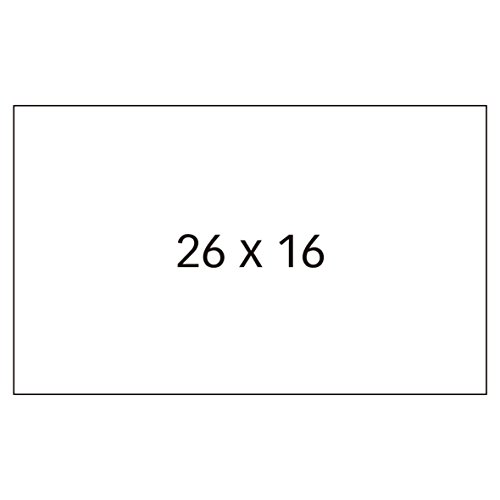 Etiqueta para Etiquetadora APLI Removível 2 Linhas (6 Un) APLI - Etiquetas e tags - removível, 2 linhas, 26 x 16 mm, apli