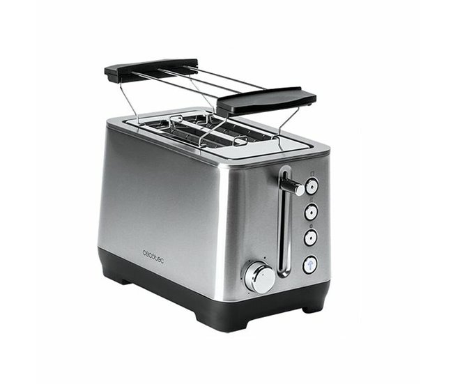 Torradeira CECOTEC BigToast Double (1000 W) Cecotec - Torradeiras - 1000 W, aço inoxidável, inox