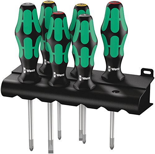 Chave de Fendas WERA 335/350/355/6 Kraftform Plus Wera - Chaves de fenda - ergonômico, forma força, alta velocidade