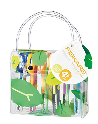 Conjunto de Facas Decorativas para Crianças FISKARS Fiskars - Ferramentas de corte e relevo para artesanato - 6 facas, cortar papel, espuma, plástico