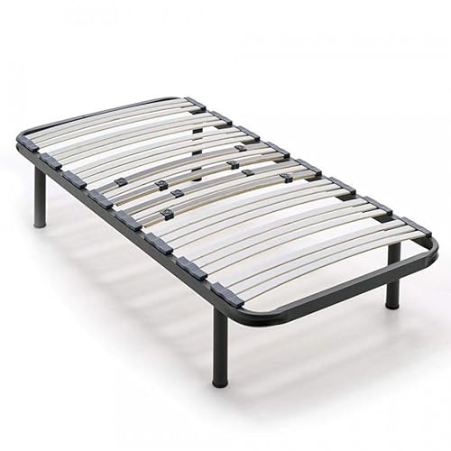 Cama HOGAR24 ES com rodas e patas de alumínio (105 x 180 cm) HOGAR24 ES - Camas e estruturas de cama - rodas, patas de alumínio, 105x180 cm