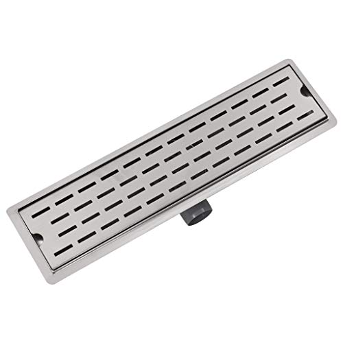 Tubo de drenagem vidaXL linear 530x140 mm aço inoxidável (Cozinha e Casa de Banho) vidaXL - Acessórios de encanamento - 530x140 mm, aço inoxidável, cozinha, casa de banho