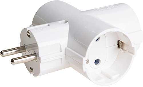 Adaptador Elétrico SOLERA 186 3 tomadas com T/T lateral 16A, 250V Branco solera - Painéis de disjuntores - 3 tomadas, 16A, 250v, bipolar