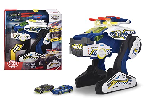 Carrinho de Brincar DICKIE Rescue Hybrids Police Bot Dickie Toys - Carrinhos de brinquedo - carrinho, brinquedo, rescue, hybrids, polícia