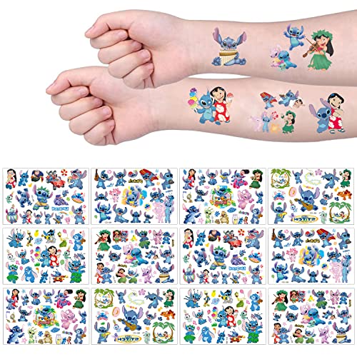 Autocolantes Temporais 12 Folhas (Idade Mínima Recomendada: 3 anos) TMXKDSJ. - Tatuagens temporárias - 12 folhas, decorativos, 3 anos