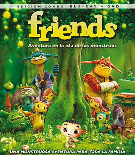 Blu-Ray Friends: Aventura En La Isla De Los Monstruos (Edição em Espanhol) SONY PICTURES HOME ENTERTAINMENT Y CIA, SRC - Dvds e vídeos - blu-ray, friends, aventura, isla, monstruos