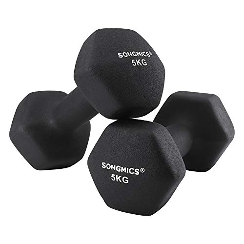 Conjunto de 6 Halteres SONGMICS (2-10 kg) SONGMICS - Pesos livres - conjunto, 6 halteres, songmics, 2-10 kg