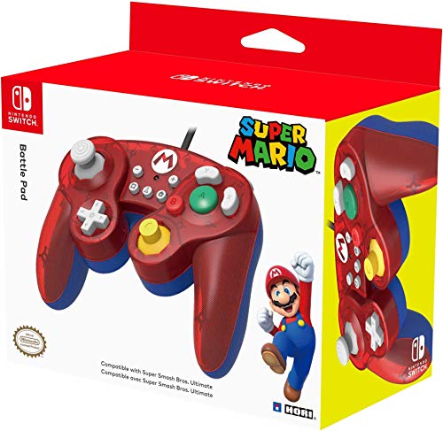 Comando para Nintendo Switch HORI Mario Battle Pad (M) Hori - Controlos de jogo - nintendo switch, Mario, battle pad
