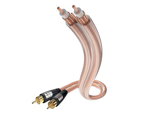 Cabo de Áudio INAKUSTIK (Jack 6.3mm - Jack 6.3mm - 75 cm - Preto) Inakustik - Cabos de áudio e vídeo - 0,75m, RCA, masculino-masculino, cobre