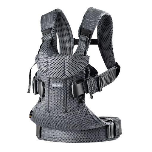 Mochila de Transporte para Bebé BABYBJORN One Air Mesh Azul BabyBjörn - Porta-bebês - suporte ajustável, confortável, macia flexível, assento alto