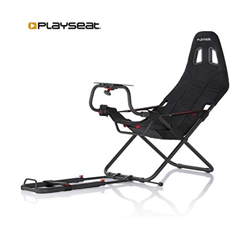 Cadeira Gaming PLAYSEATS Challenge (Até 120 kg - Elevador a Gás Classe 4 - Vermelho) PLAYSEAT - Cadeiras de jogos - até 120 kg, elevador a gás classe 4, vermelho, Alcantara