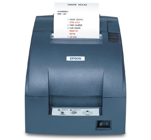 Impressora de etiquetas EPSON TM-U220B - C31CD65757A0 Epson - Downloads de música digital - 16 x 30 dpi, 6 lâminas/s, matriz de pontos