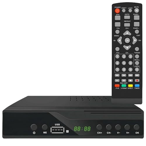 Receptor TV JATA 2024 Nuevo Español Tdt Decodificador Televisión Uhd Dvb-T T2 O T3 new-digital - Áudio - receptor tv, jata 2024, novo espanhol, tdt decodificador, televisão uhd, dvb-t t2 t3