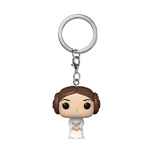 Figura FUNKO POP! Keychain: Star Wars - Princess Leia Funko - Porta-chaves - star wars, princess leia, 4 cm, pvc