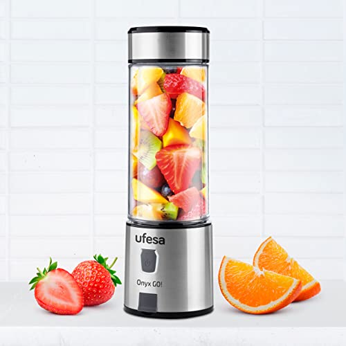 Liquidificador UFESA Onyx Go (200 W - 0.4 L) Ufesa - Batedeiras e liquidificadores - 200 W, 0.4 L, 16500 rpm/min, 6 laminas
