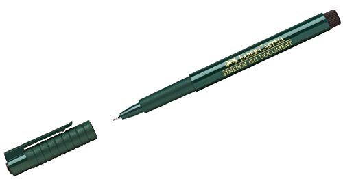 Caneta de Tinta Permanente FABER-CASTELL 151199 Faber-Castell - Canetas - tinta permanente, desempenho elevado, ponta metálica