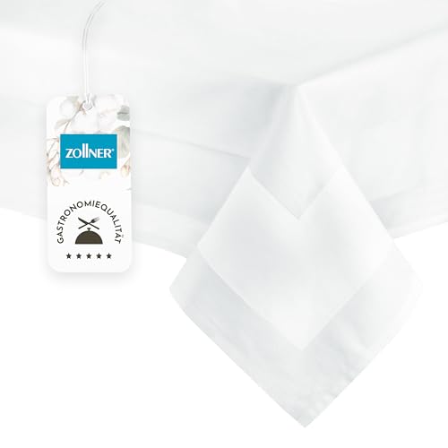 Toalha de Mesa ZOLLNER (Algodão - Branco) ZOLLNER - Toalhas de mesa - algodão, branco