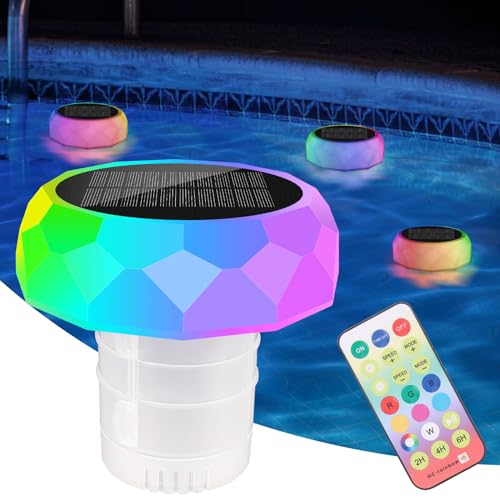 Dispensador de cloro piscina ZWOOS 2 em 1 ZWOOS - Móveis de exterior - cloro, 2 em 1, sensor de luz
