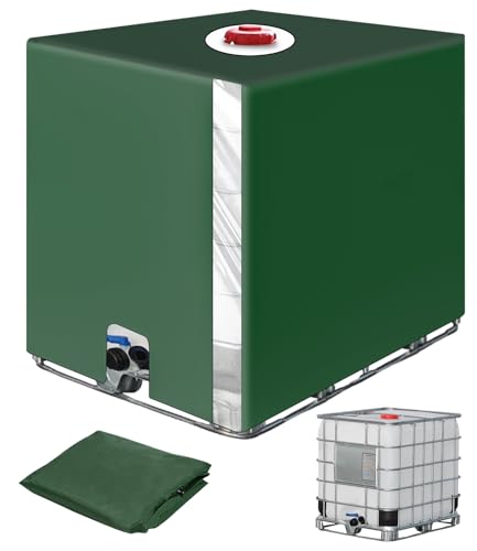 Capa para Reservatório de Água 1000 L com Filme Transparente Jissta - Tanques de armazenamento - 1000 L, transparente, polietileno, verde