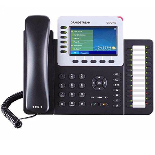 Telefone IP GRANDSTREAM NETWORKS GXP2160 Preto, Cinzento Grandstream - Telefonia - telefone ip, grandstream networks, gxp2160, preto, cinzento