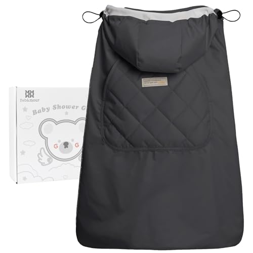 Capa para Mochilas BEBEAR Winter (Cinzento) Bebamour - Móveis para bebês e crianças pequenas - capa, mochila, cinzento, bebear winter