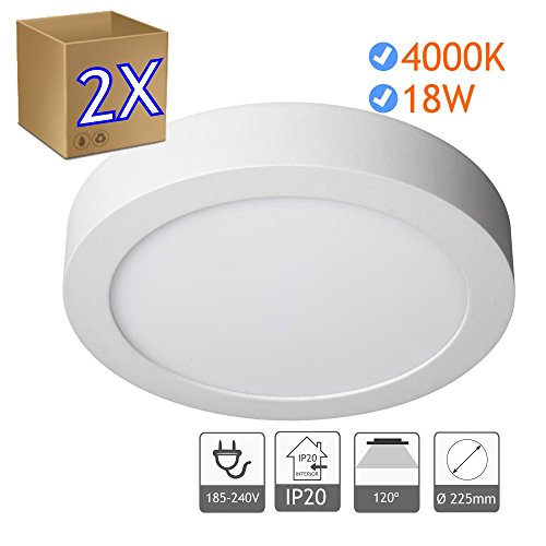 Downlight Led 18W Jandei Ip20 4000K 230V Jandei - Luminárias de teto - 18W, 4000K, IP20, led