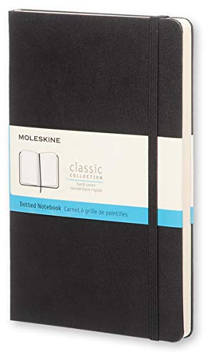 Caderno e Bloco de Notas Moleskine Hardcover Notebook - Preto - 13x21cm Moleskine - Cadernos e bloco de notas - capa dura, páginas lisas, bolsinha interior, numeradas