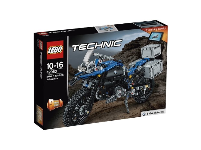 LEGO Technic Bmw R 1200 Gs Adventure 42107 LEGO - Brinquedos de conjunto de construção - lego, technic, bmw r 1200 gs adventure, 42107