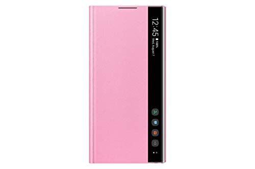 Capa SAMSUNG Galaxy Note 10+ Clear View Flip Cover Rosa SAMSUNG - Capas para telemóveis - samsung galaxy note 10+, clear view, flip cover, rosa