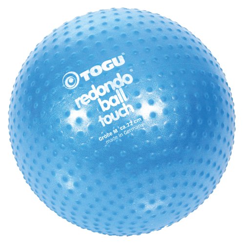 Bola de Exercícios TOGU Touchball (Azul - 22cm) TOGU - Bolas de exercício - borracha, macia, 22cm