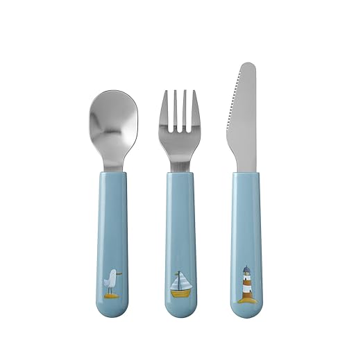 Talheres MEPAL (Aço Inoxidável - 17.5x2.1 cm) MEPAL - Jogos de talheres - inox, ergonómicas, seguras, leves